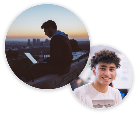 Two people programming